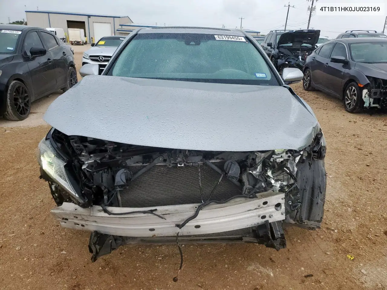 2018 Toyota Camry L VIN: 4T1B11HK0JU023169 Lot: 63199455