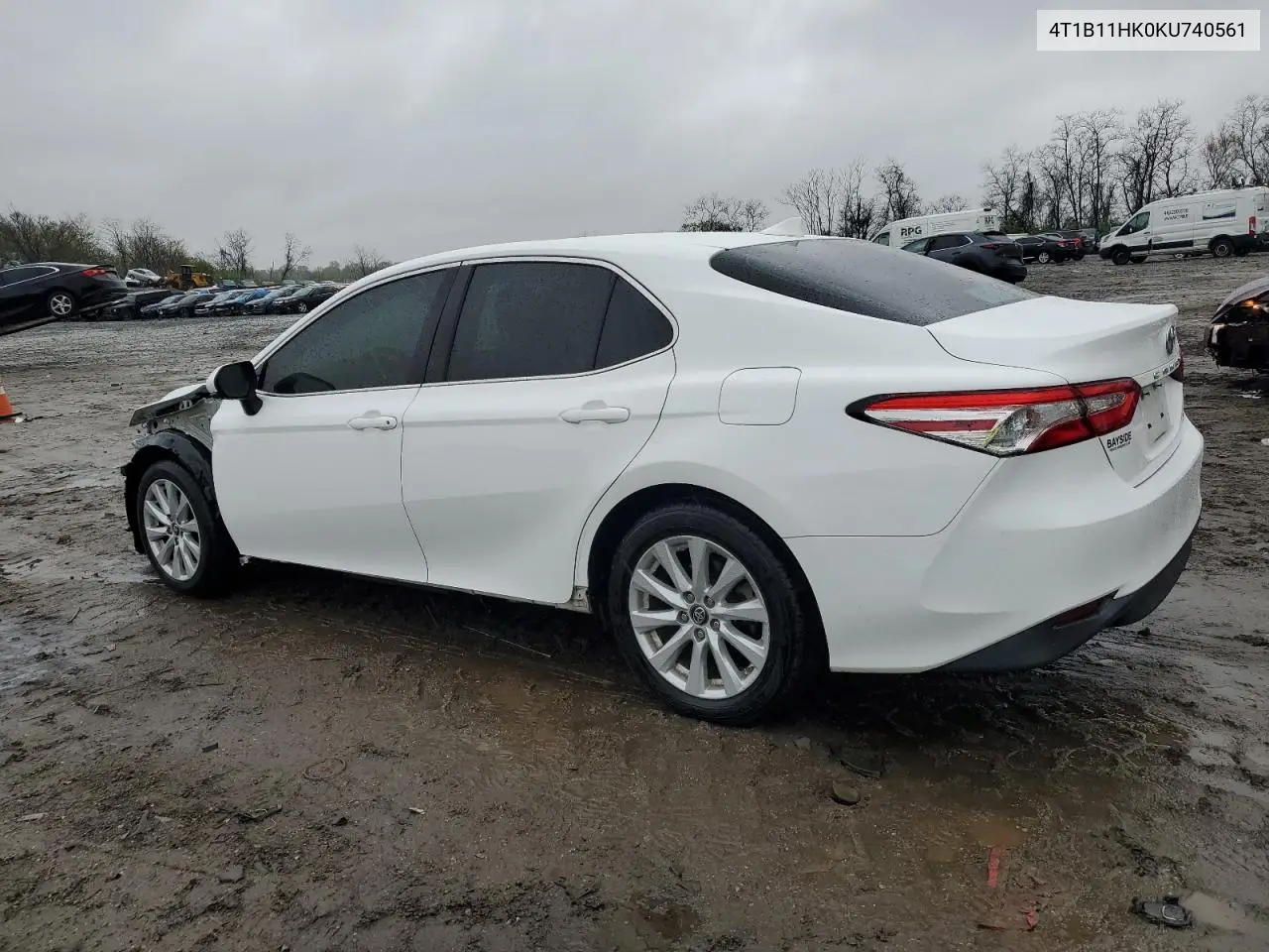 2019 Toyota Camry L VIN: 4T1B11HK0KU740561 Lot: 52157565