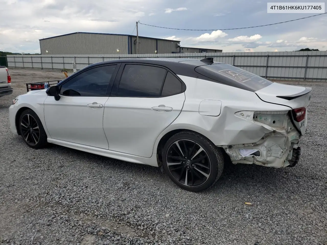 2019 Toyota Camry Xse VIN: 4T1B61HK6KU177405 Lot: 55949265