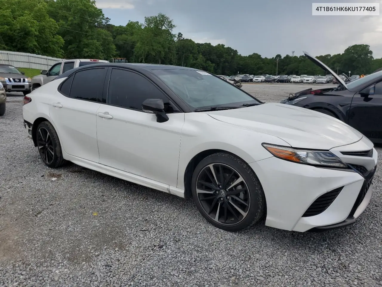 2019 Toyota Camry Xse VIN: 4T1B61HK6KU177405 Lot: 55949265