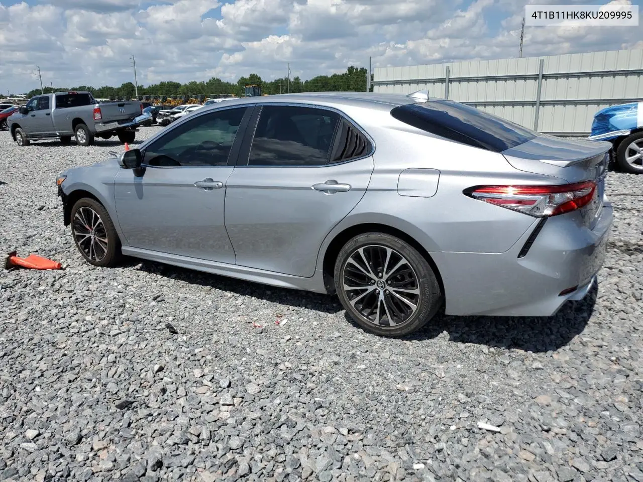 2019 Toyota Camry L VIN: 4T1B11HK8KU209995 Lot: 56252325
