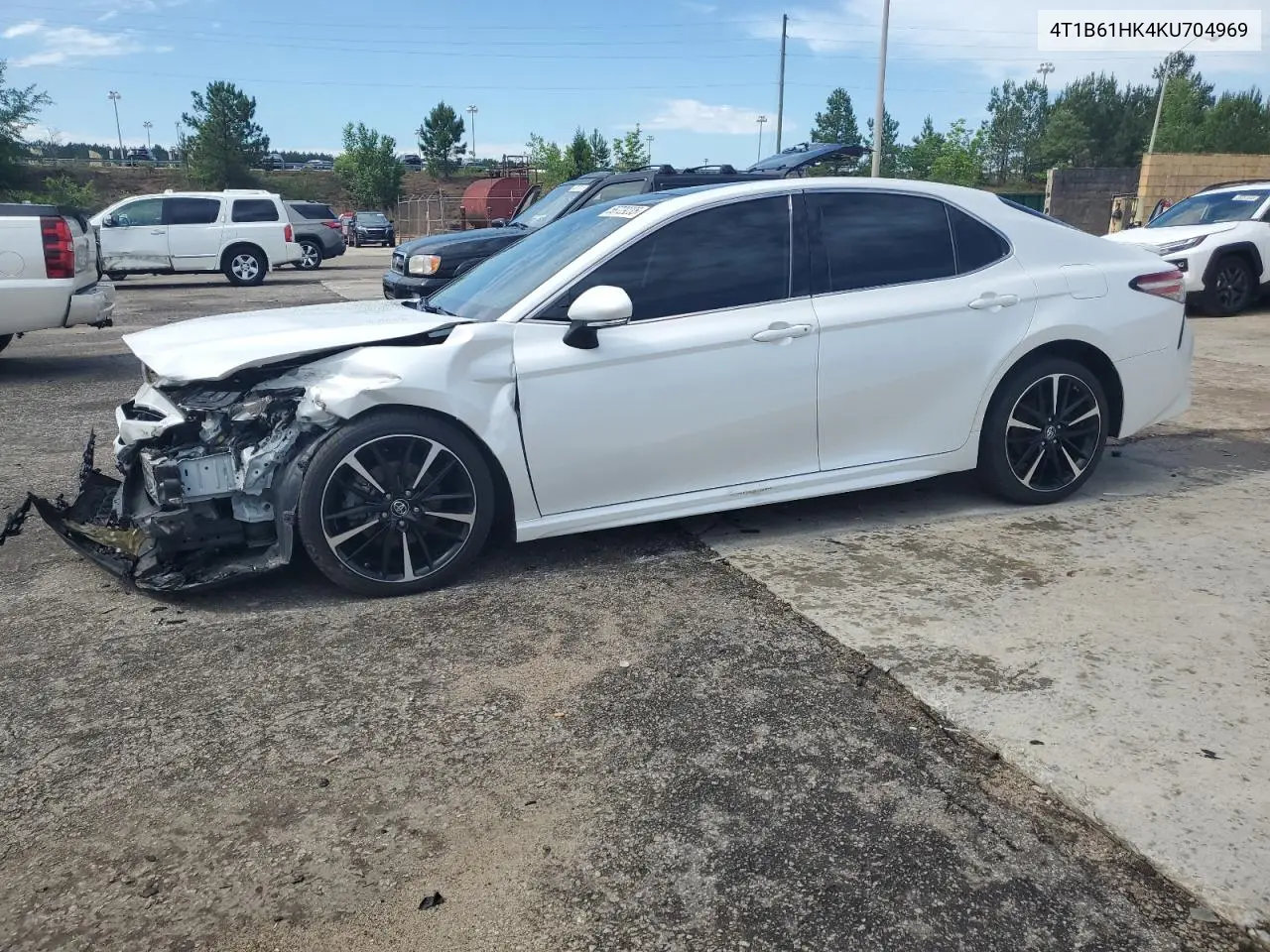 2019 Toyota Camry Xse VIN: 4T1B61HK4KU704969 Lot: 56729235