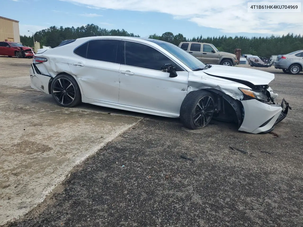 2019 Toyota Camry Xse VIN: 4T1B61HK4KU704969 Lot: 56729235