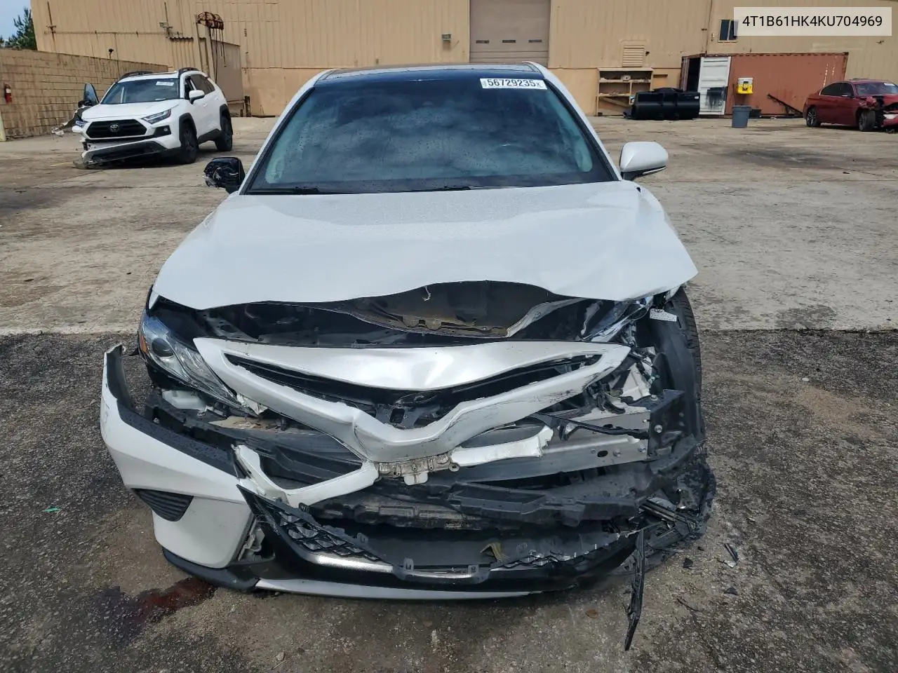 2019 Toyota Camry Xse VIN: 4T1B61HK4KU704969 Lot: 56729235