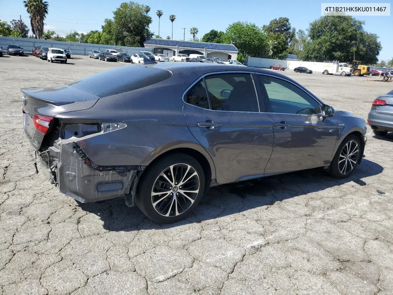 2019 Toyota Camry Hybrid VIN: 4T1B21HK5KU011467 Lot: 56755625