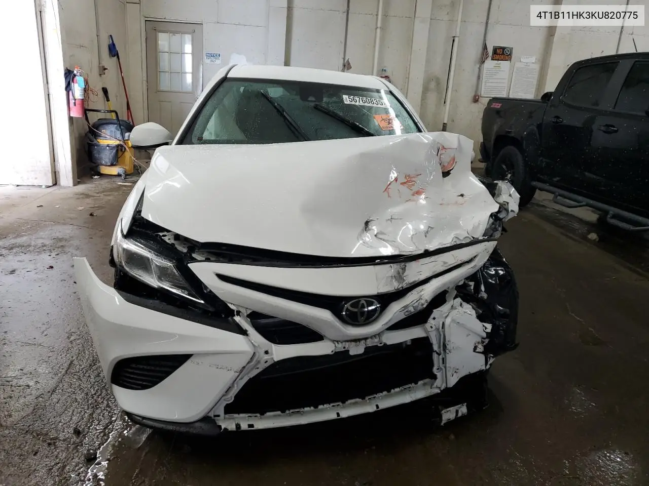 2019 Toyota Camry L VIN: 4T1B11HK3KU820775 Lot: 56760835