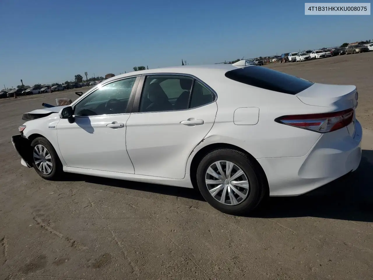 2019 Toyota Camry Le VIN: 4T1B31HKXKU008075 Lot: 56932735