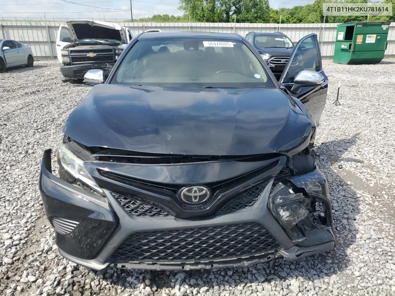 2019 Toyota Camry L VIN: 4T1B11HK2KU781614 Lot: 56978805