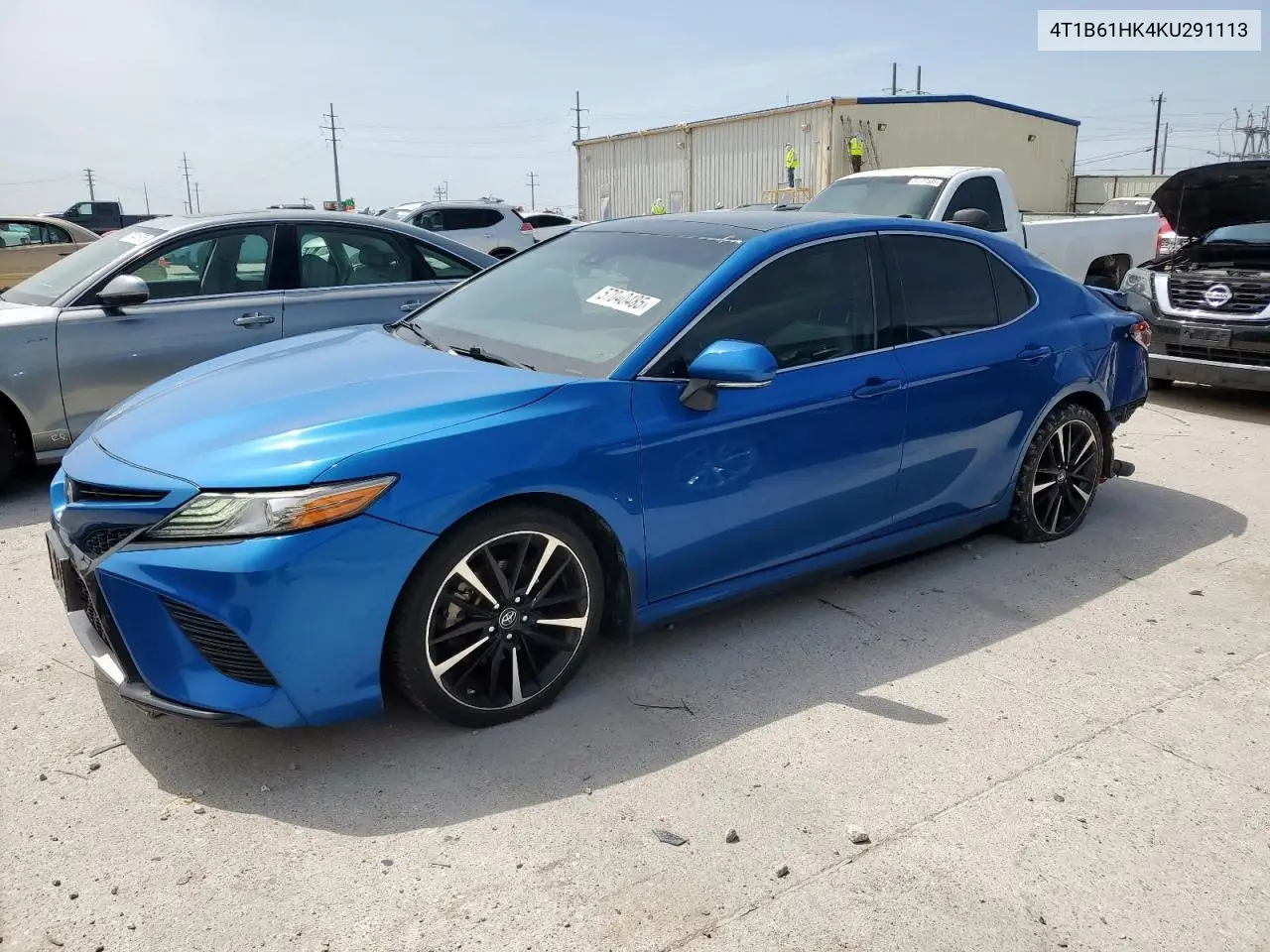2019 Toyota Camry Xse VIN: 4T1B61HK4KU291113 Lot: 57040485