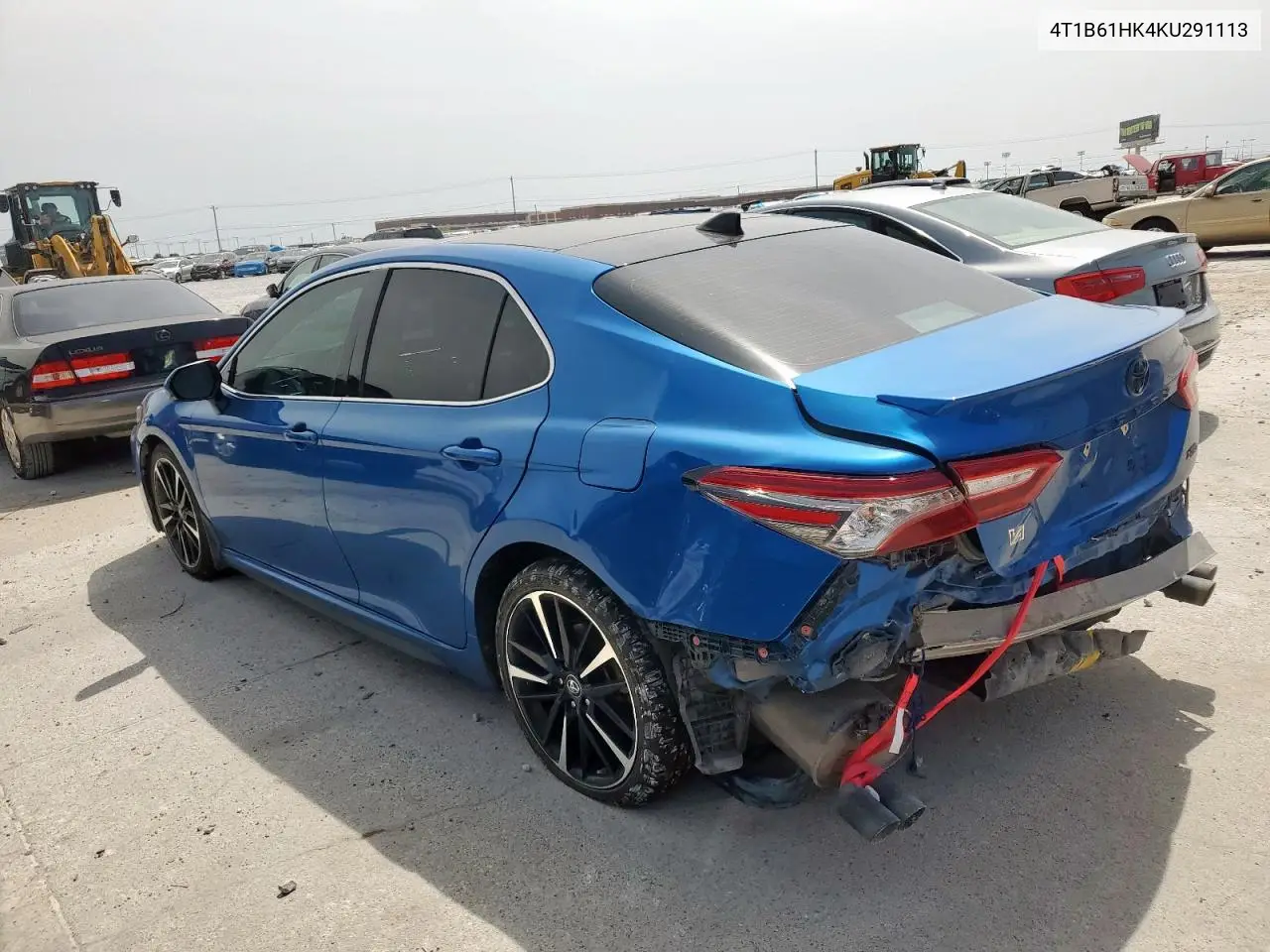 2019 Toyota Camry Xse VIN: 4T1B61HK4KU291113 Lot: 57040485