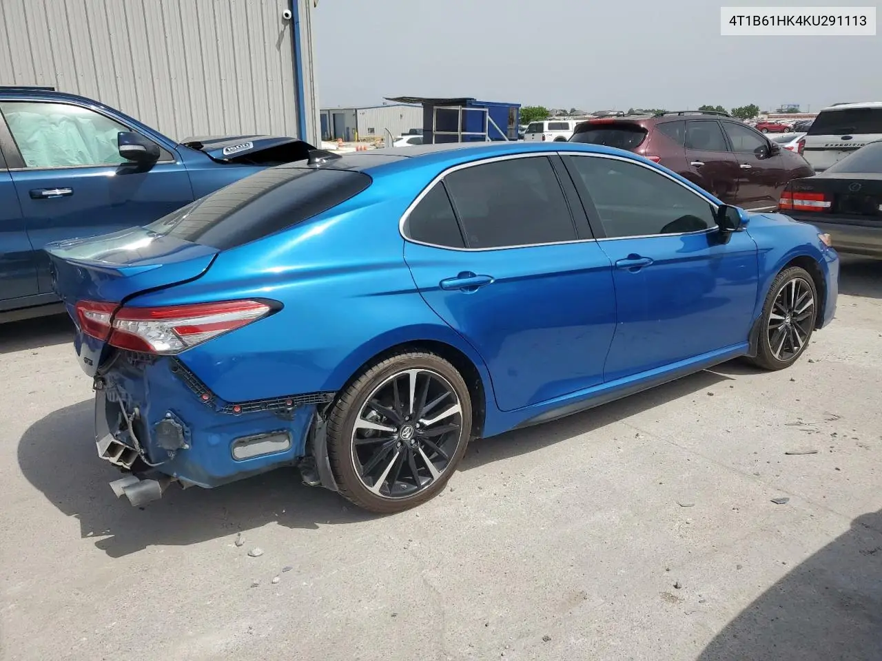 2019 Toyota Camry Xse VIN: 4T1B61HK4KU291113 Lot: 57040485