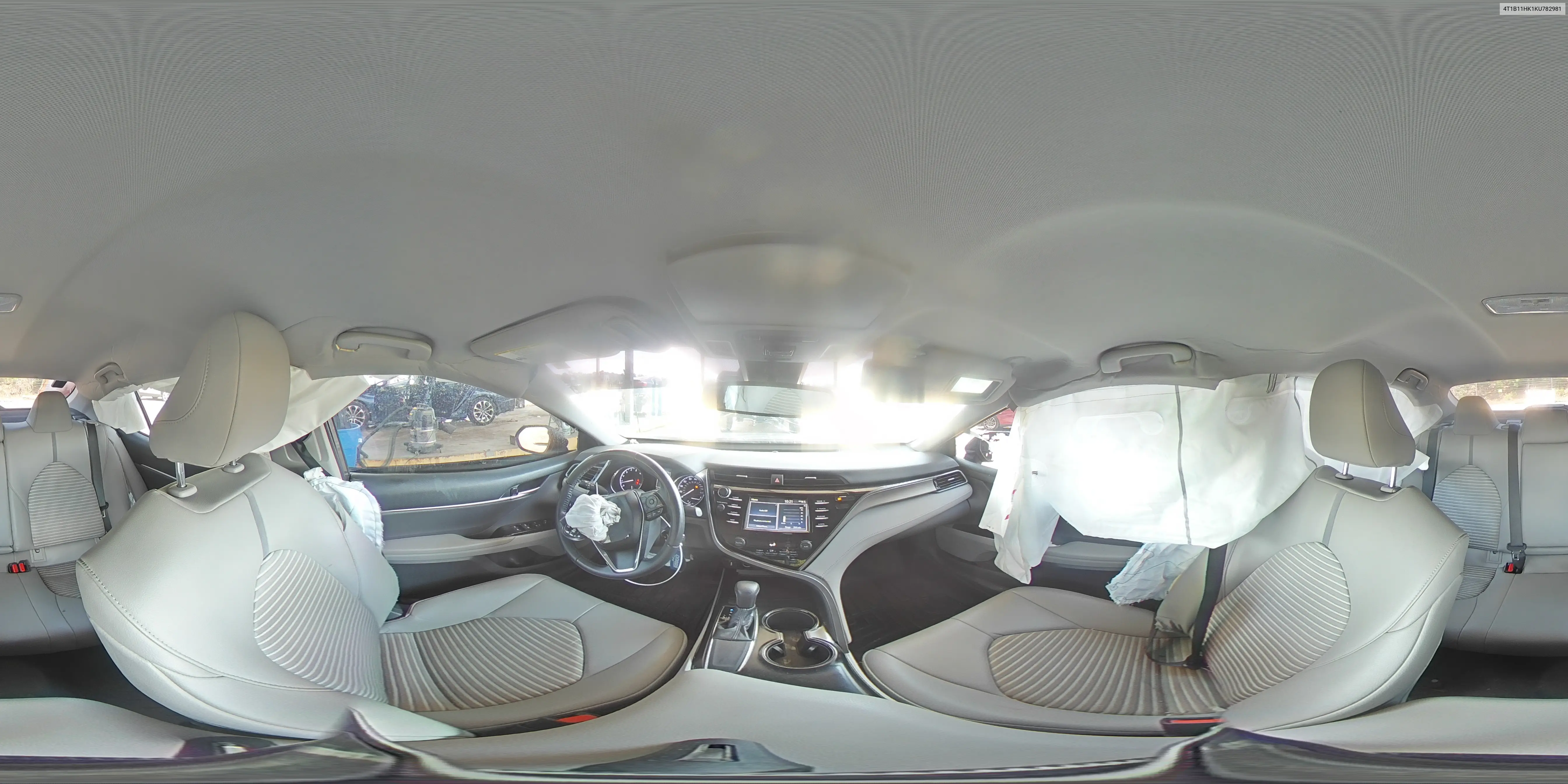 2019 Toyota Camry L VIN: 4T1B11HK1KU782981 Lot: 57120855