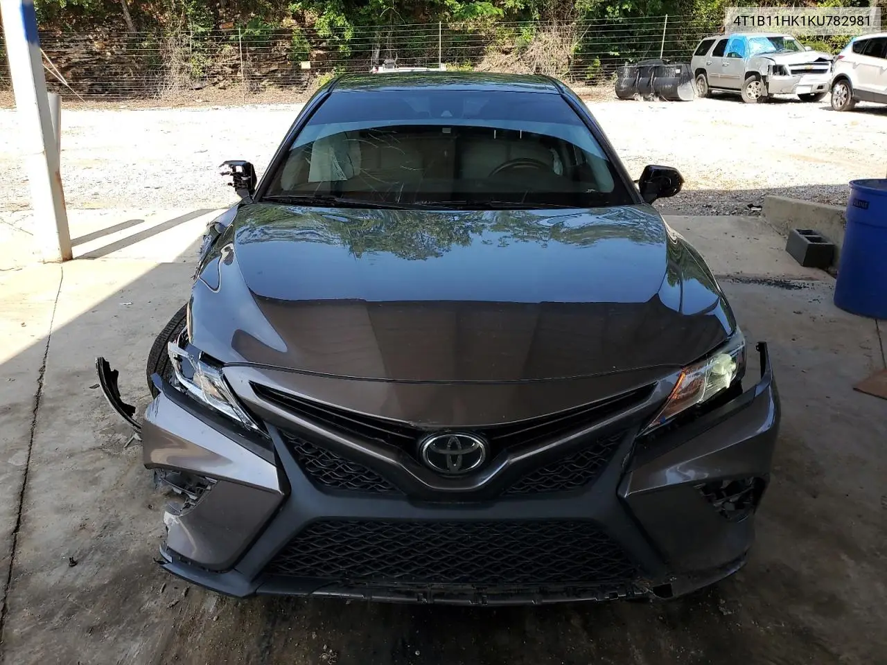 2019 Toyota Camry L VIN: 4T1B11HK1KU782981 Lot: 57120855