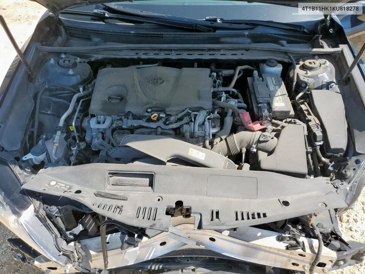 2019 Toyota Camry L VIN: 4T1B11HK1KU818278 Lot: 59495865