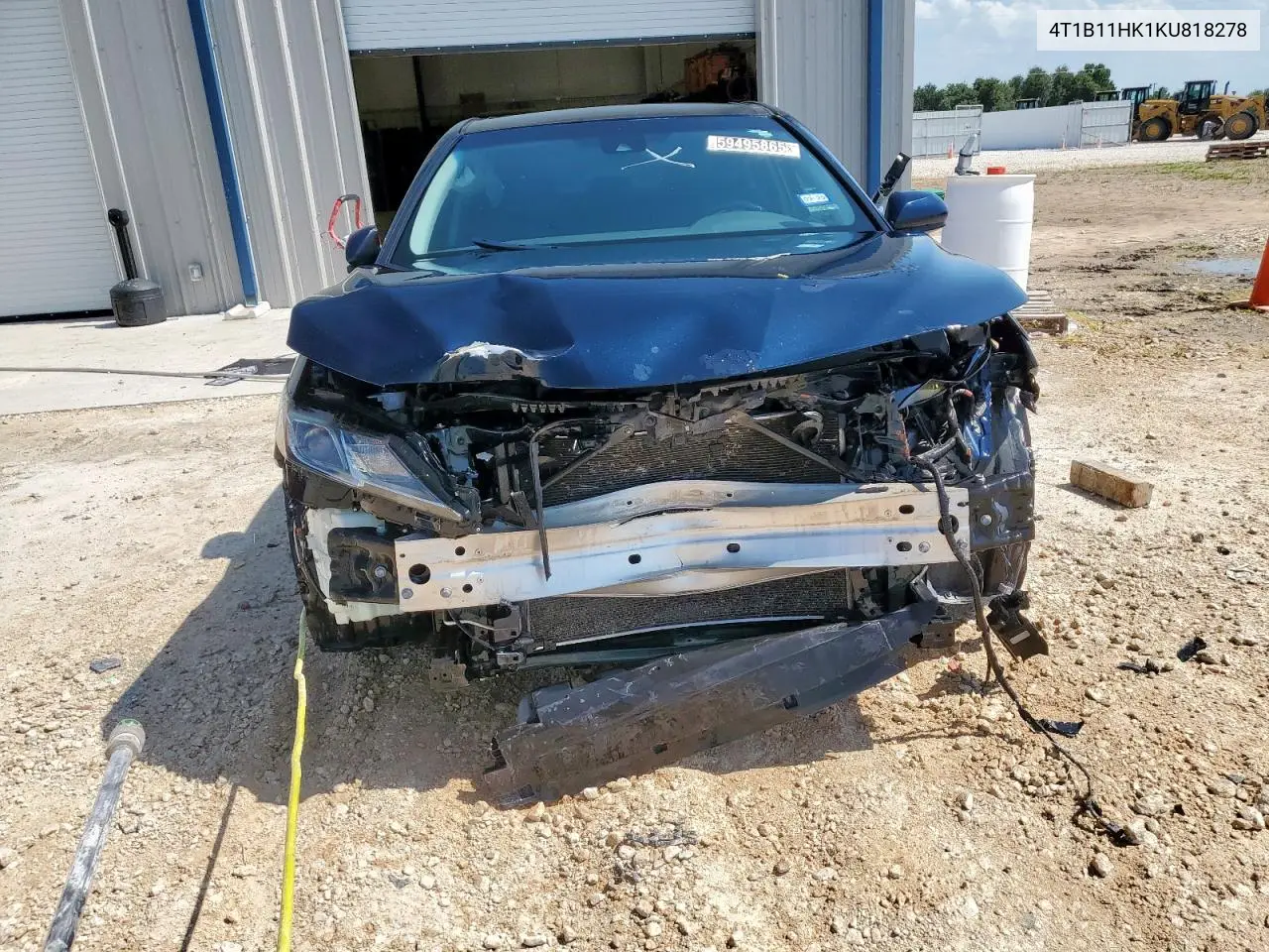 2019 Toyota Camry L VIN: 4T1B11HK1KU818278 Lot: 59495865