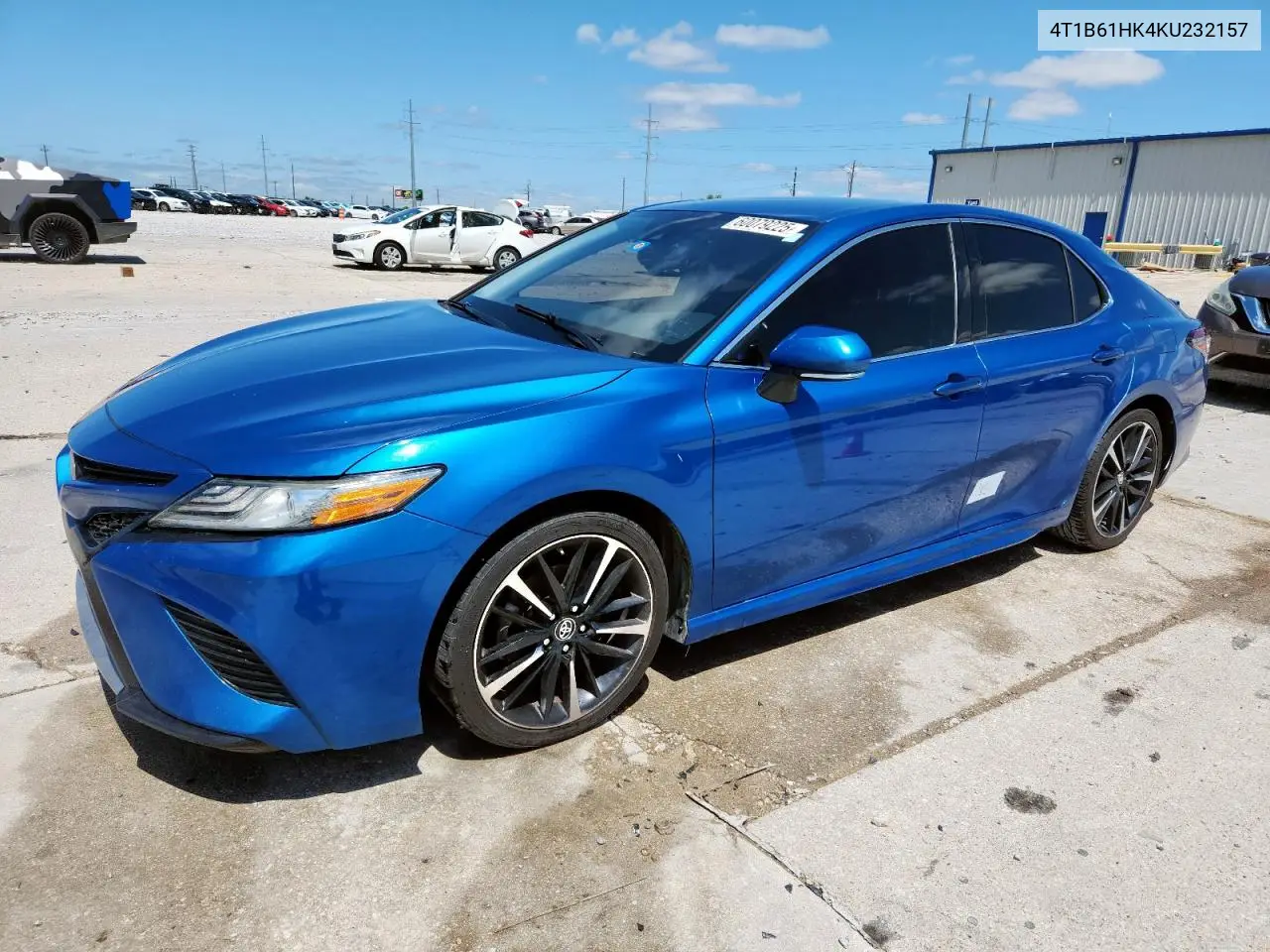 2019 Toyota Camry Xse VIN: 4T1B61HK4KU232157 Lot: 60079225