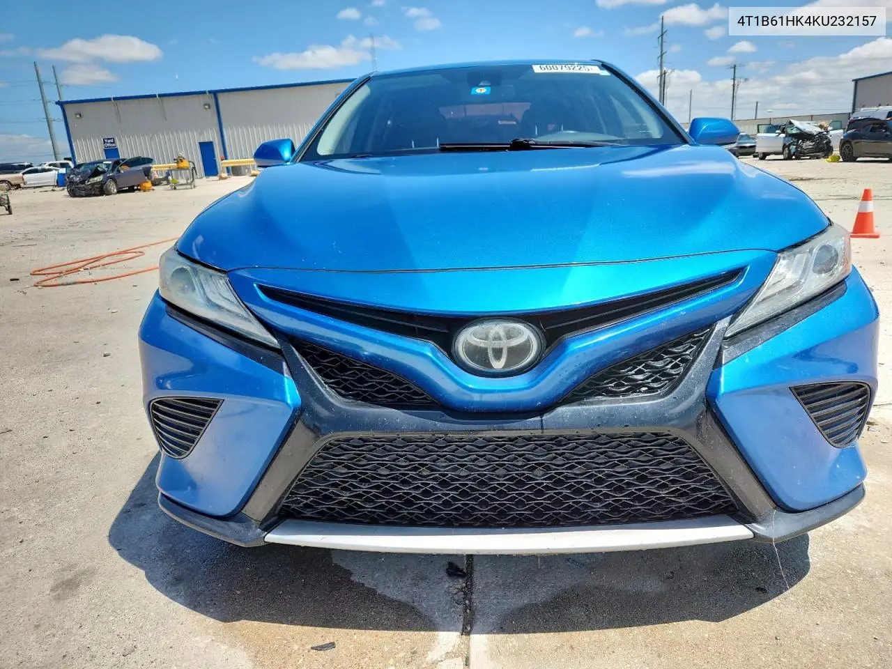 2019 Toyota Camry Xse VIN: 4T1B61HK4KU232157 Lot: 60079225