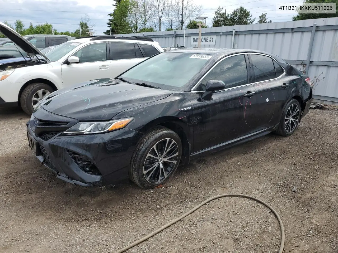 2019 Toyota Camry Hybrid VIN: 4T1B21HKXKU511026 Lot: 60199655