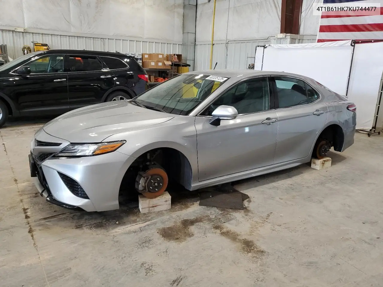 2019 Toyota Camry Xse VIN: 4T1B61HK7KU744477 Lot: 60335125