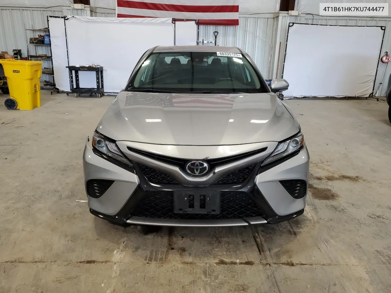 2019 Toyota Camry Xse VIN: 4T1B61HK7KU744477 Lot: 60335125