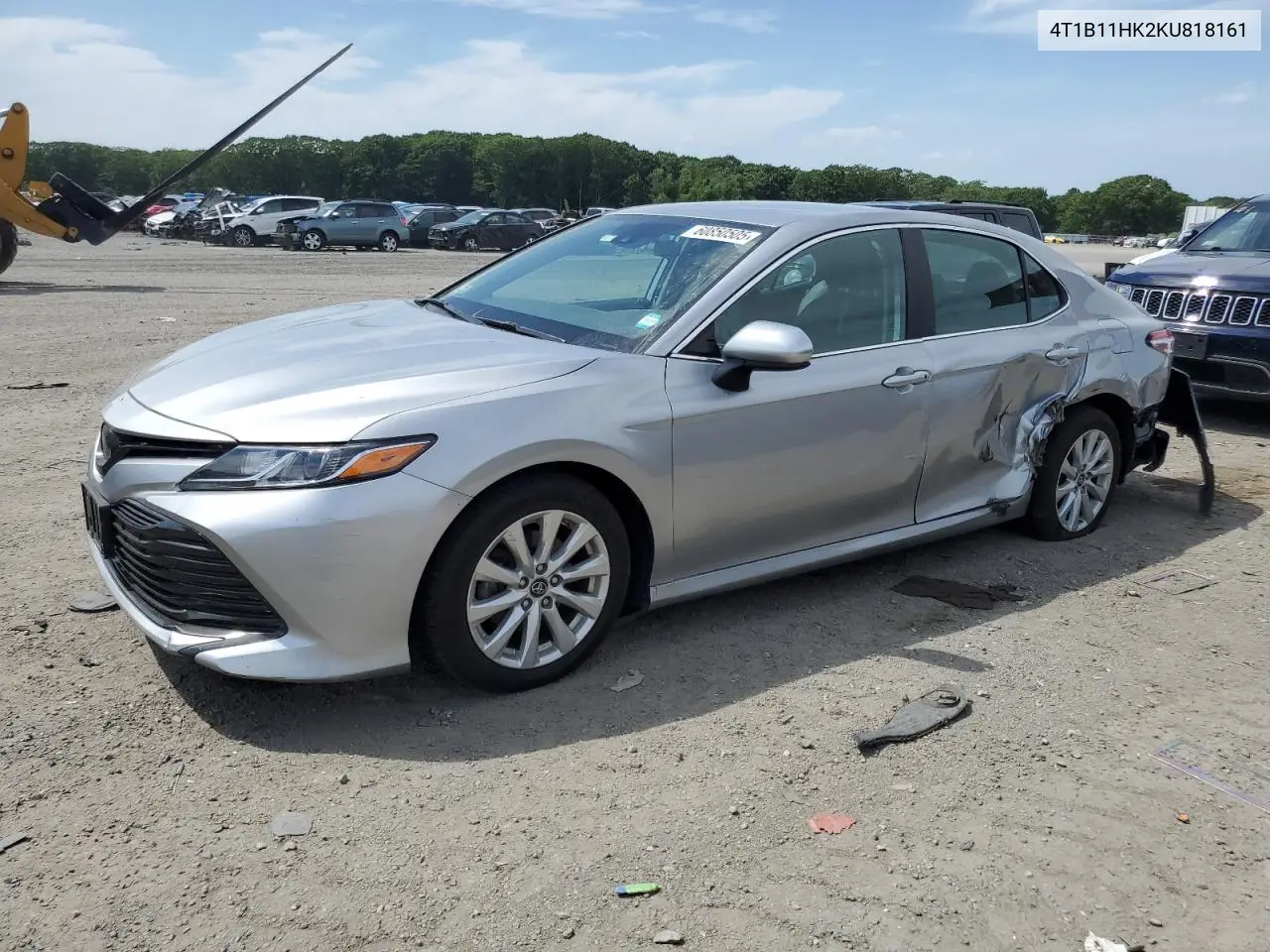 2019 Toyota Camry L VIN: 4T1B11HK2KU818161 Lot: 60850505