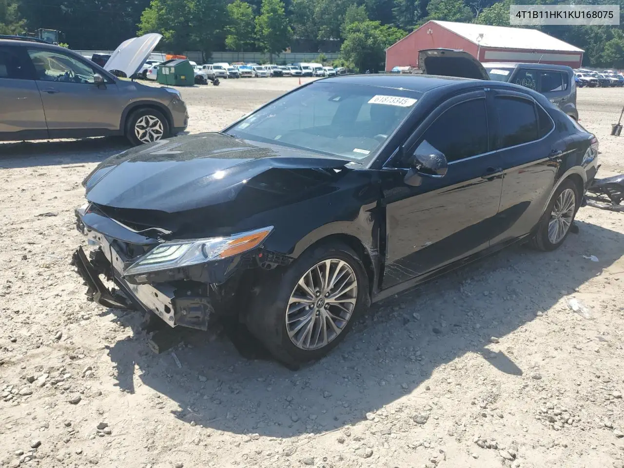 2019 Toyota Camry L VIN: 4T1B11HK1KU168075 Lot: 61873345