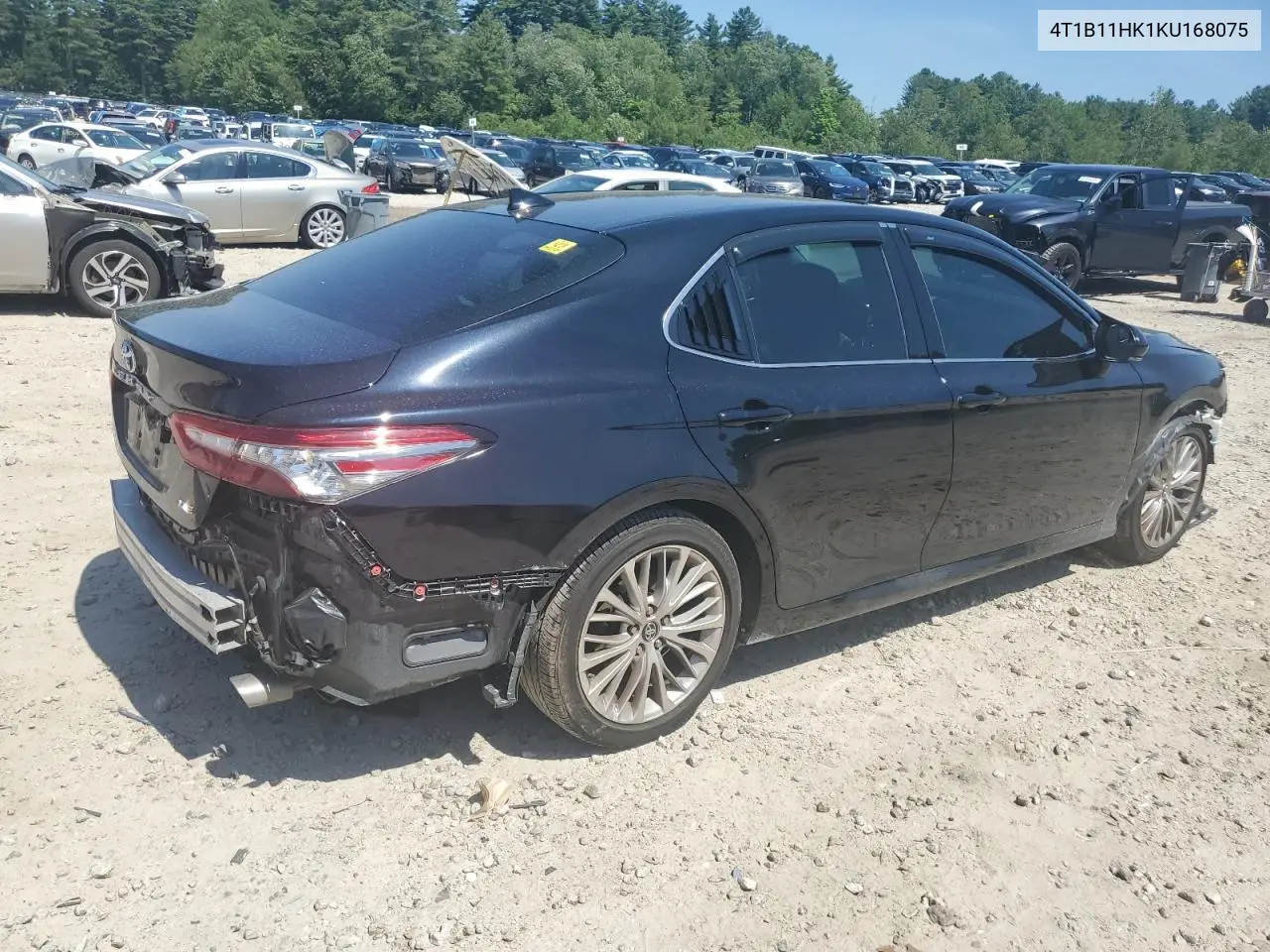 2019 Toyota Camry L VIN: 4T1B11HK1KU168075 Lot: 61873345