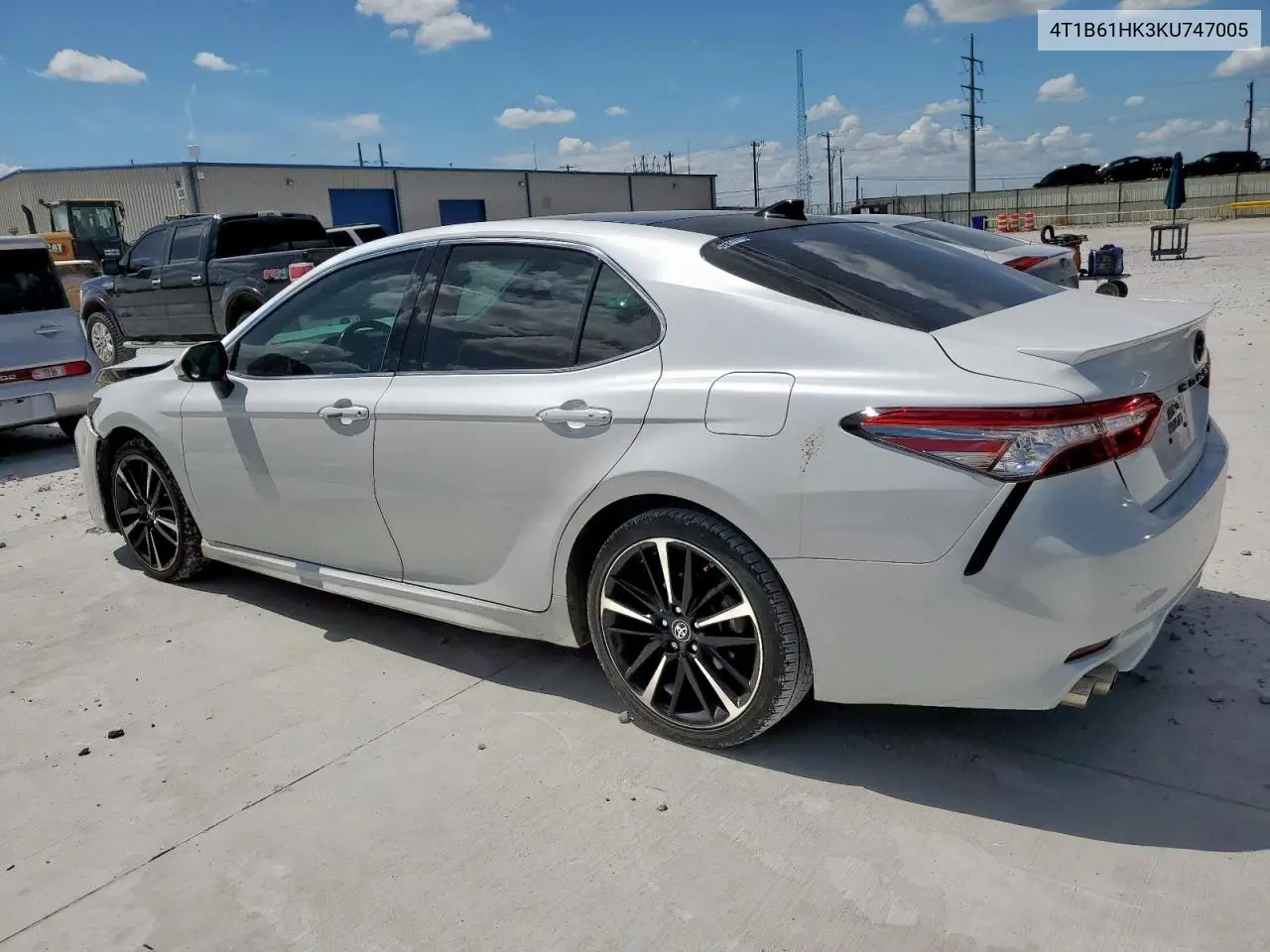 2019 Toyota Camry Xse VIN: 4T1B61HK3KU747005 Lot: 61959925