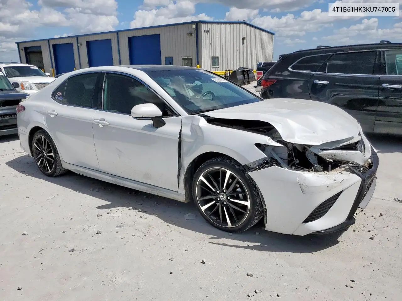 2019 Toyota Camry Xse VIN: 4T1B61HK3KU747005 Lot: 61959925