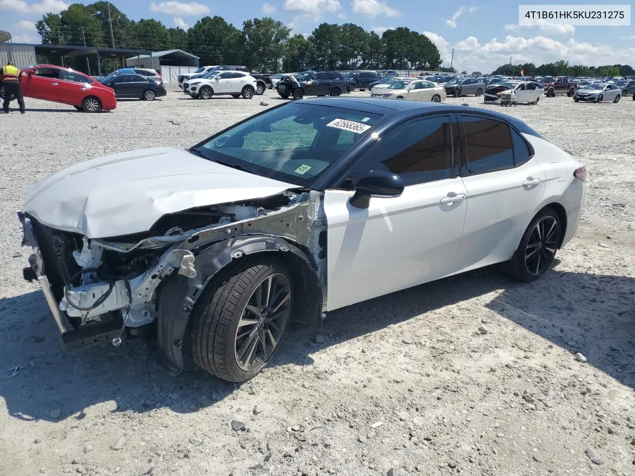 2019 Toyota Camry Xse VIN: 4T1B61HK5KU231275 Lot: 62568365