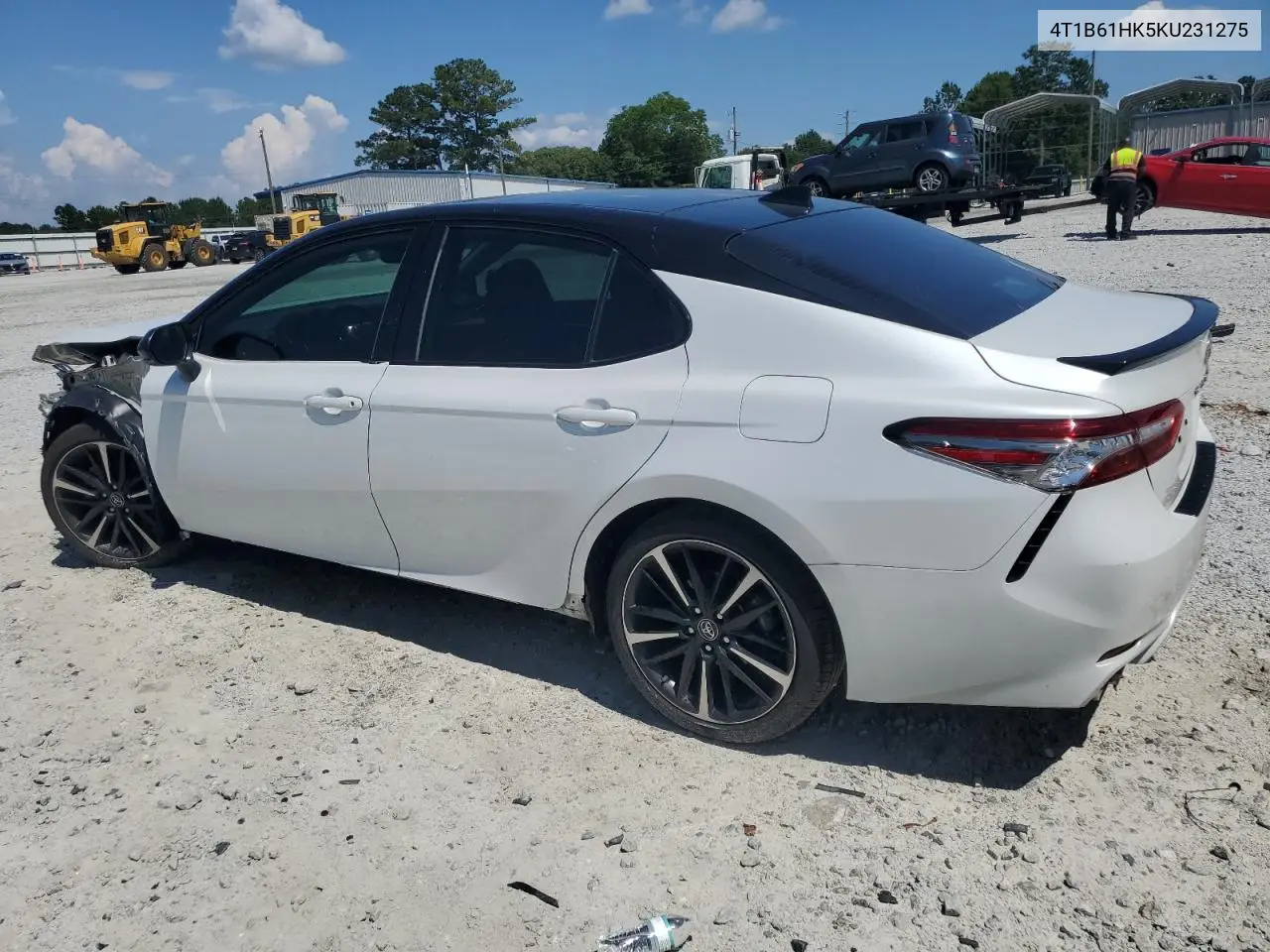 2019 Toyota Camry Xse VIN: 4T1B61HK5KU231275 Lot: 62568365