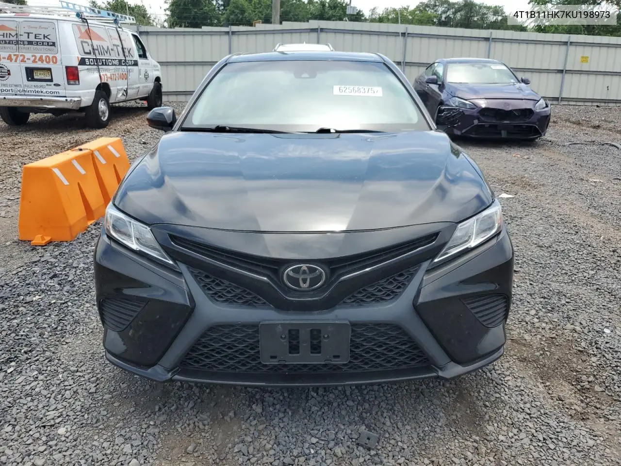 2019 Toyota Camry L VIN: 4T1B11HK7KU198973 Lot: 62568375