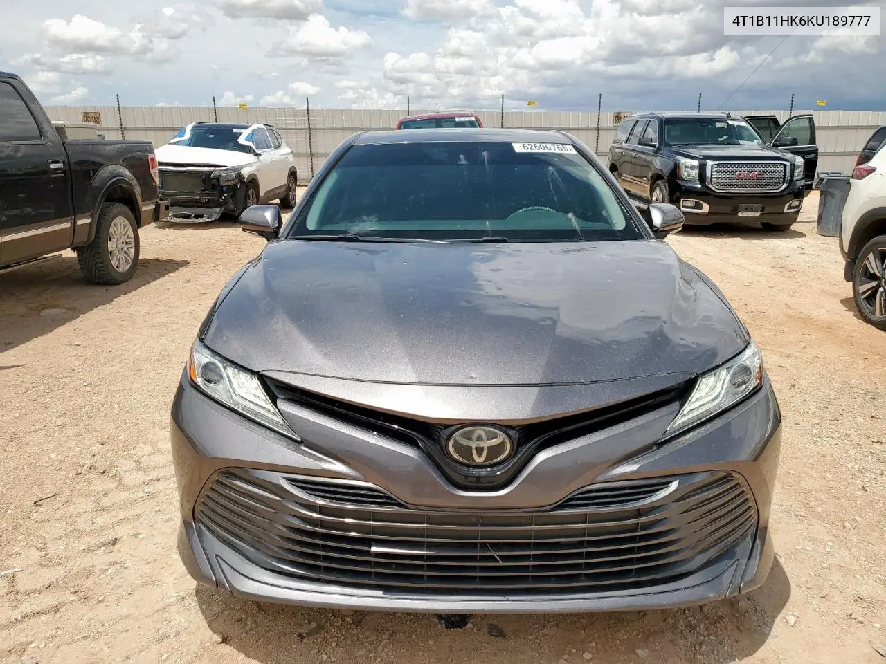 4t1b11hk6ku189777 4T1B11HK6KU189777 2019 Toyota Camry L