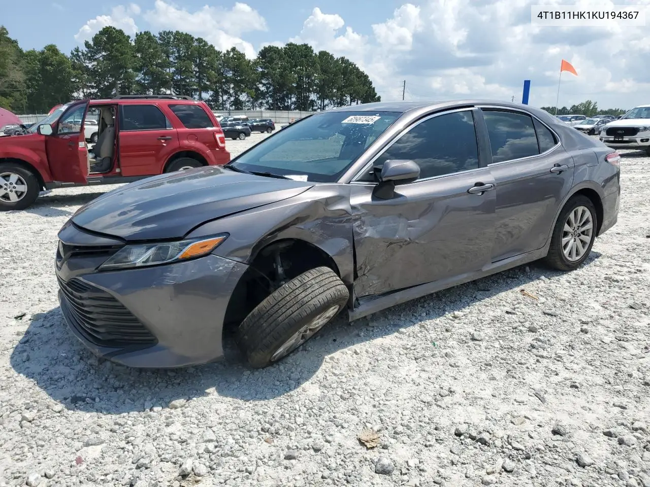 2019 Toyota Camry L VIN: 4T1B11HK1KU194367 Lot: 62987345