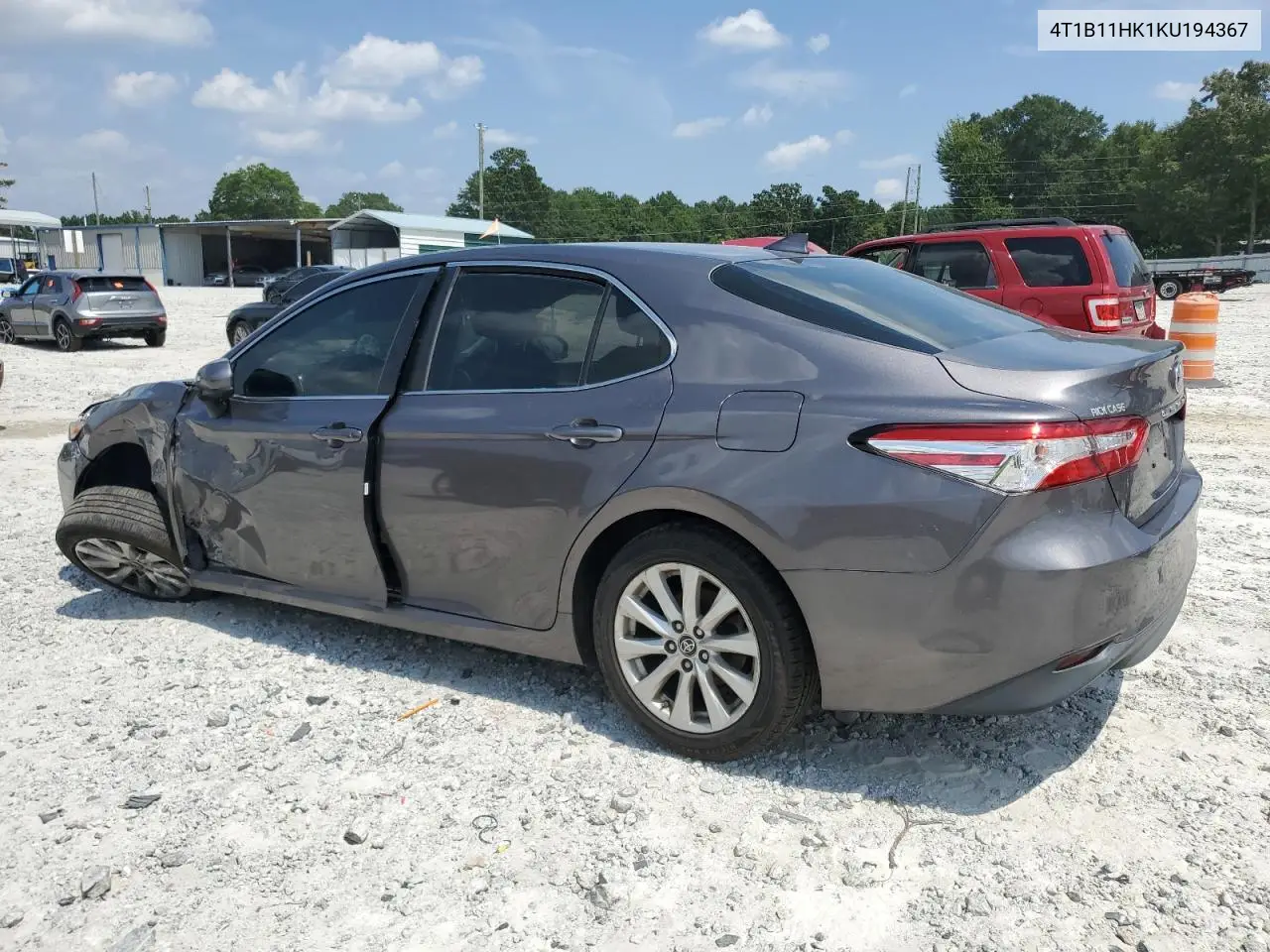 2019 Toyota Camry L VIN: 4T1B11HK1KU194367 Lot: 62987345