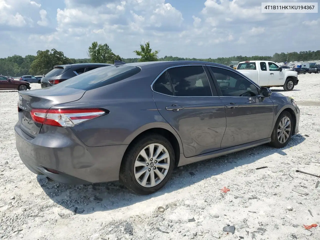 2019 Toyota Camry L VIN: 4T1B11HK1KU194367 Lot: 62987345