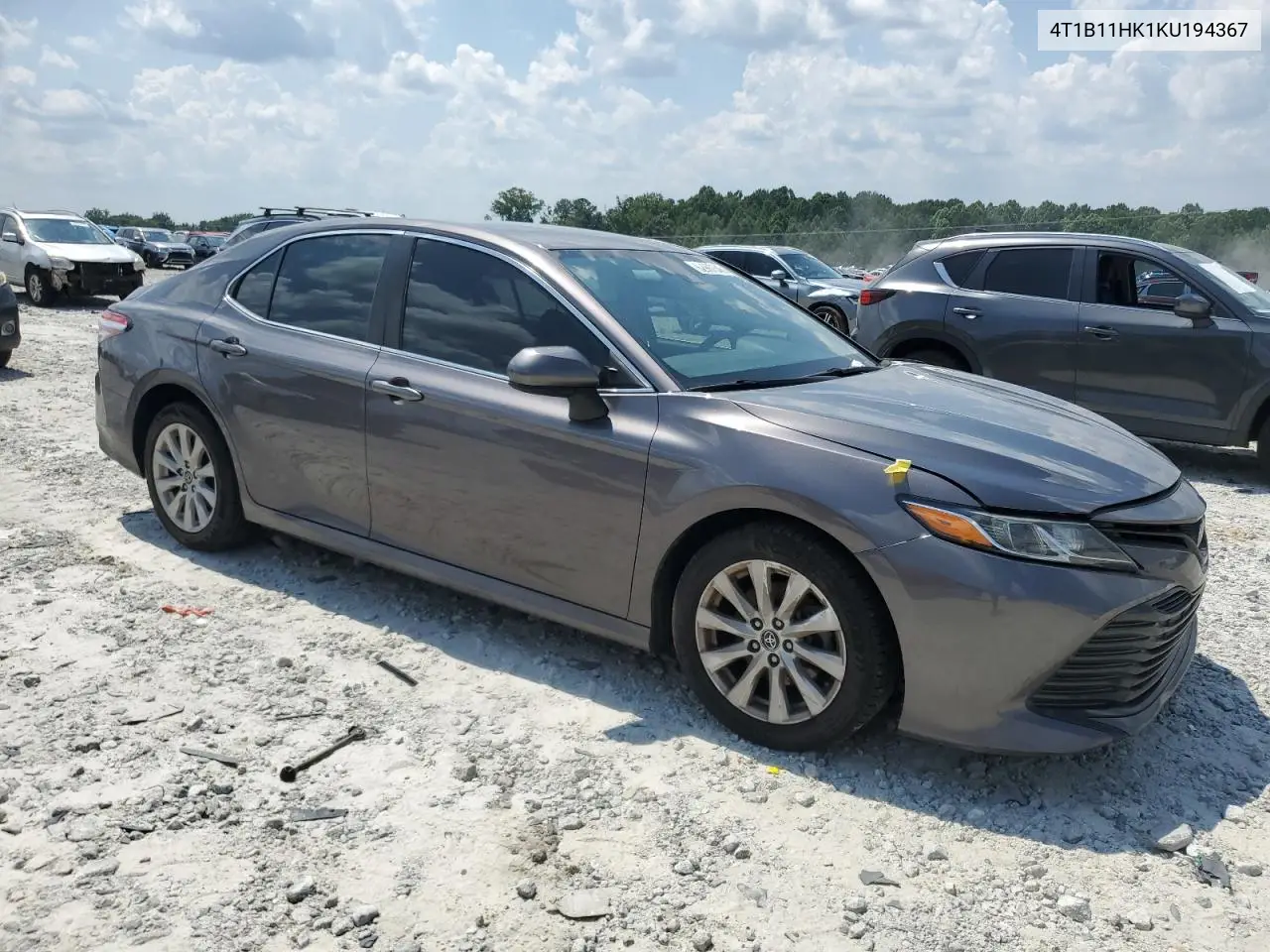 2019 Toyota Camry L VIN: 4T1B11HK1KU194367 Lot: 62987345