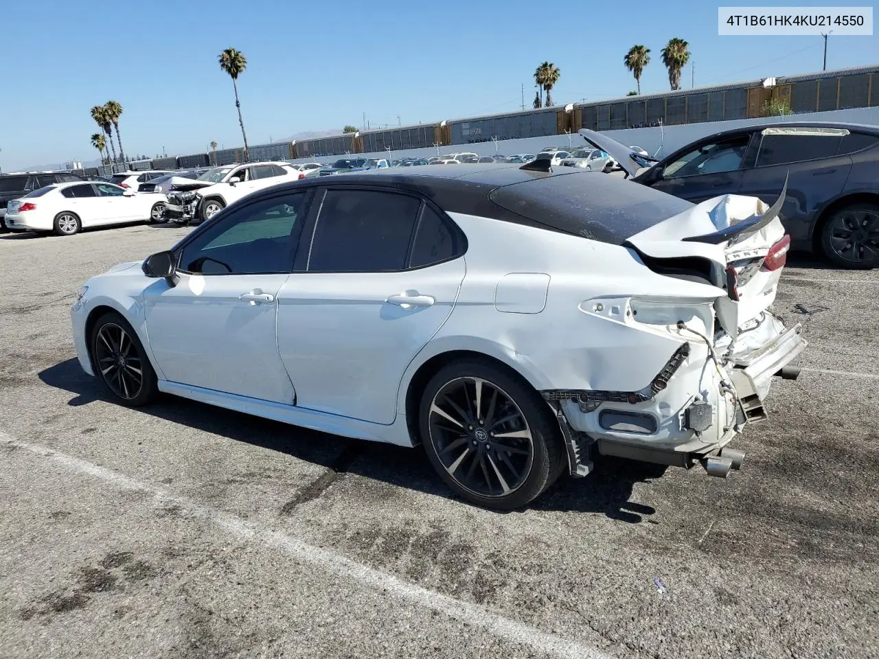 2019 Toyota Camry Xse VIN: 4T1B61HK4KU214550 Lot: 63006065