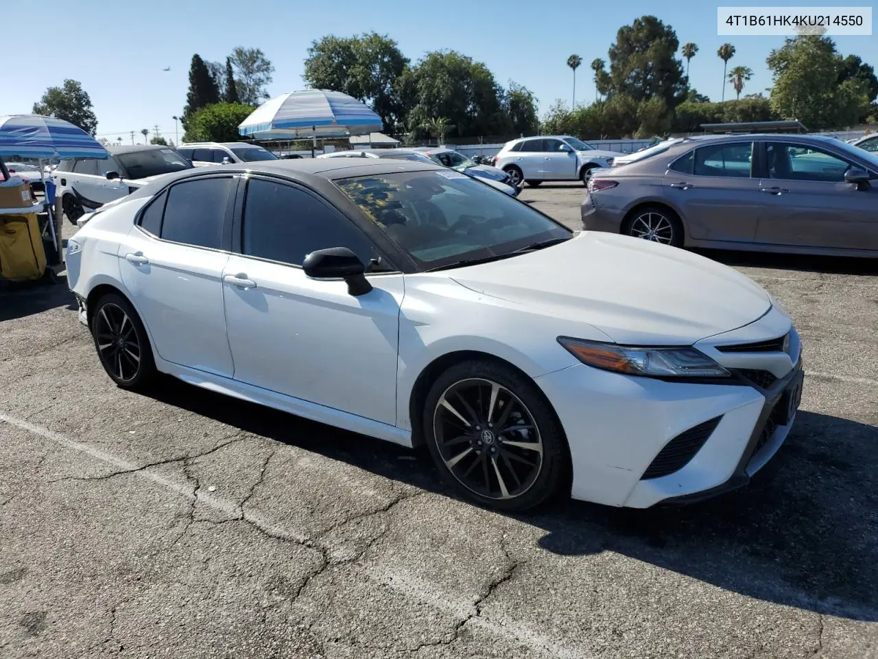 2019 Toyota Camry Xse VIN: 4T1B61HK4KU214550 Lot: 63006065