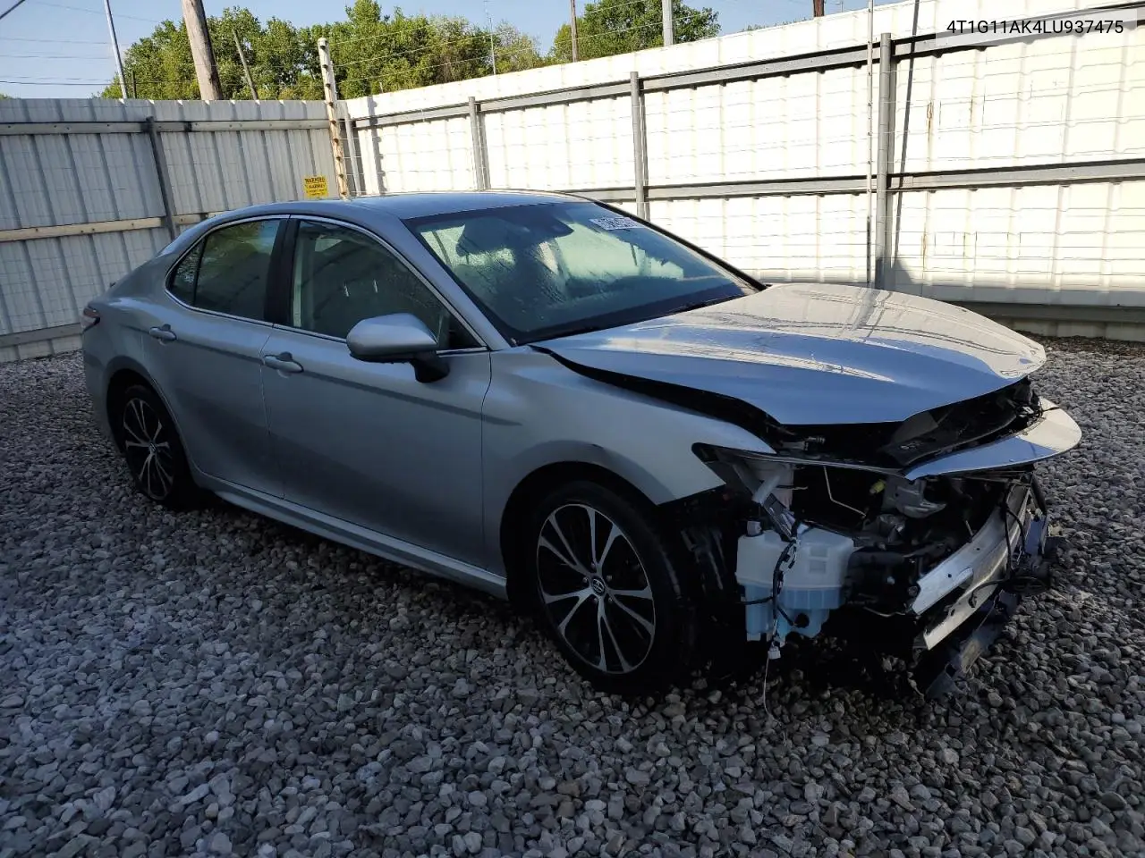2020 Toyota Camry Se VIN: 4T1G11AK4LU937475 Lot: 50126485