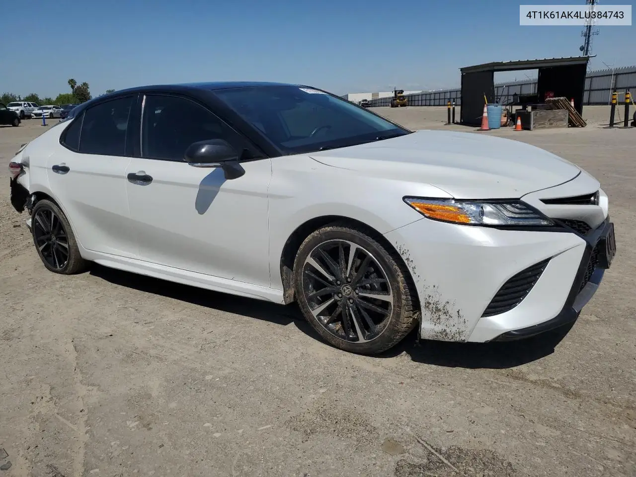 2020 Toyota Camry Xse VIN: 4T1K61AK4LU384743 Lot: 51706605