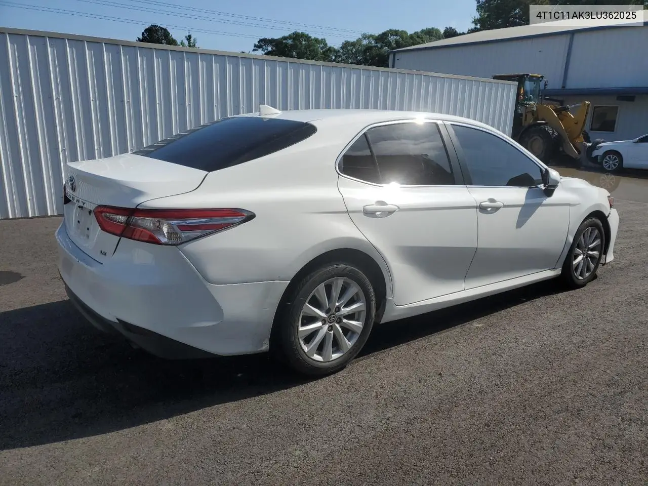 2020 Toyota Camry Le VIN: 4T1C11AK3LU362025 Lot: 54427255