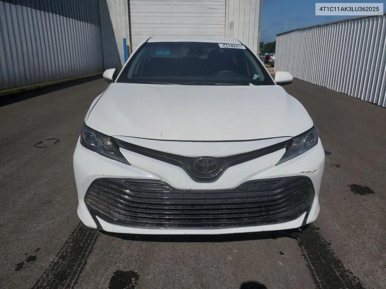 2020 Toyota Camry Le VIN: 4T1C11AK3LU362025 Lot: 54427255