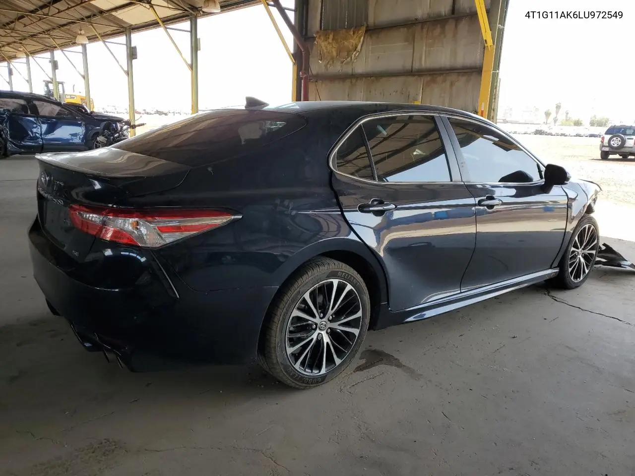 2020 Toyota Camry Se VIN: 4T1G11AK6LU972549 Lot: 56551315
