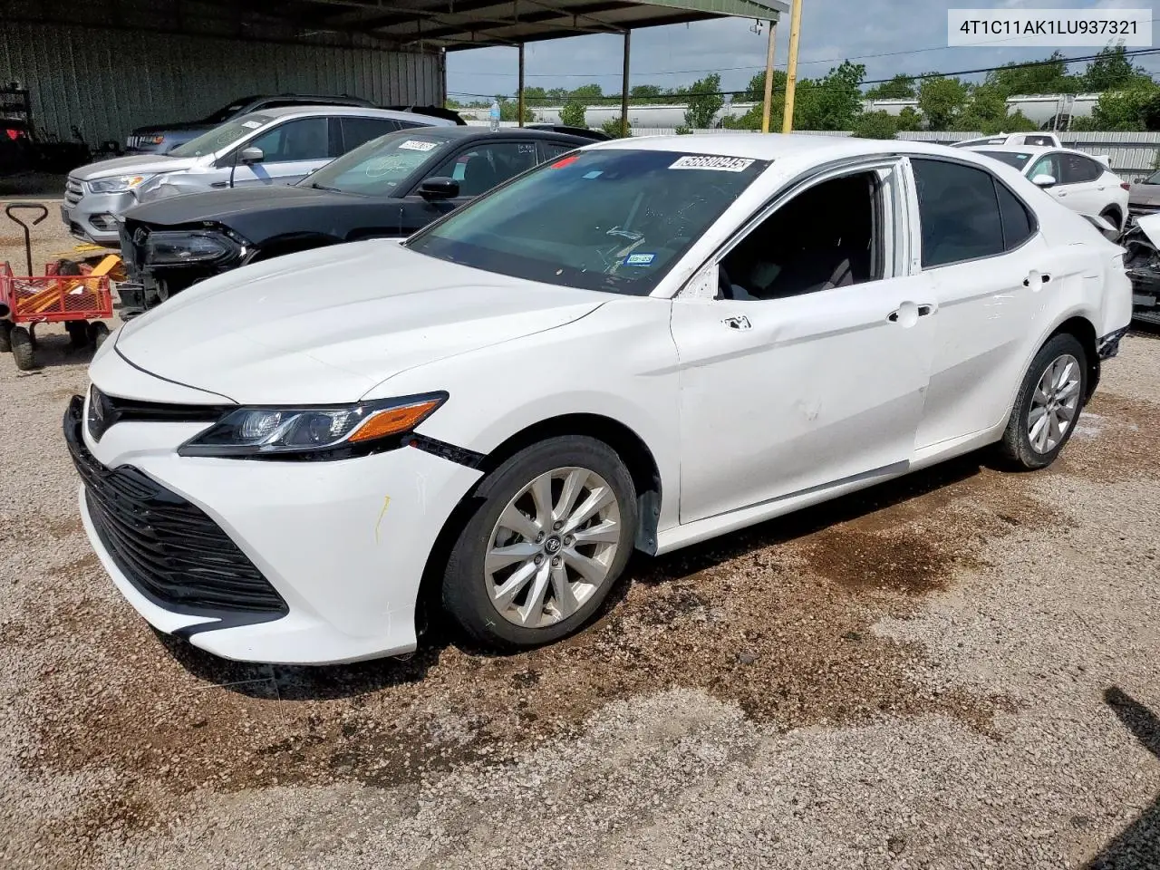 2020 Toyota Camry Le VIN: 4T1C11AK1LU937321 Lot: 56680945