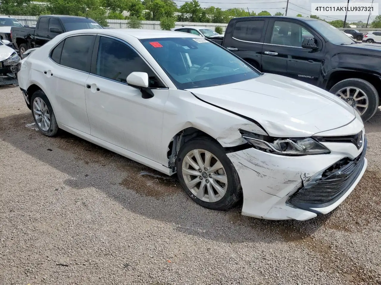 2020 Toyota Camry Le VIN: 4T1C11AK1LU937321 Lot: 56680945