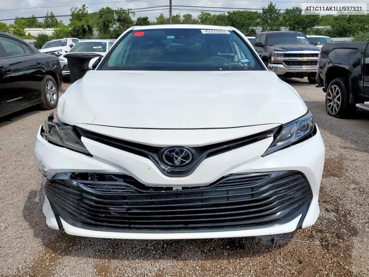 2020 Toyota Camry Le VIN: 4T1C11AK1LU937321 Lot: 56680945