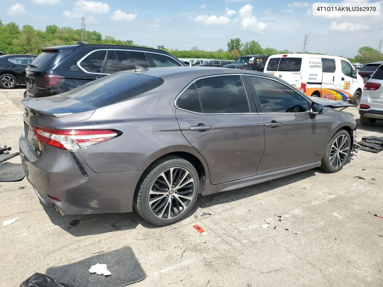 2020 Toyota Camry Se VIN: 4T1G11AK9LU362970 Lot: 56836025