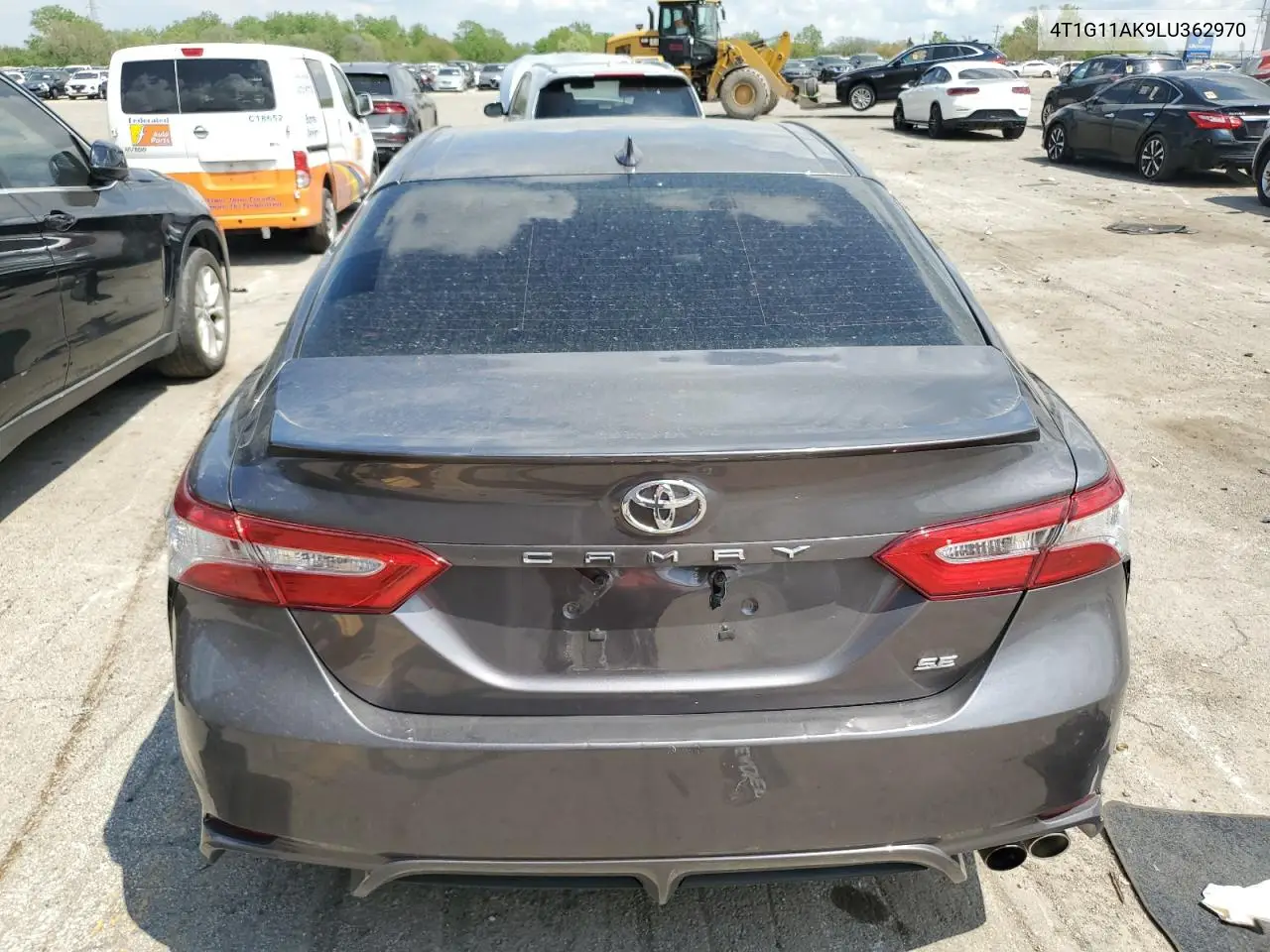 2020 Toyota Camry Se VIN: 4T1G11AK9LU362970 Lot: 56836025