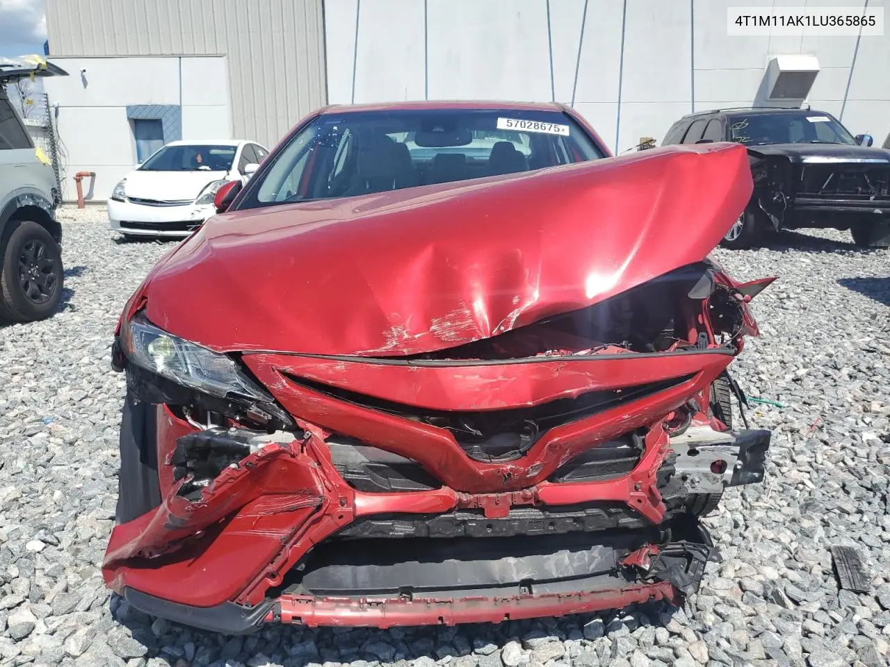 2020 Toyota Camry Se VIN: 4T1M11AK1LU365865 Lot: 57028675